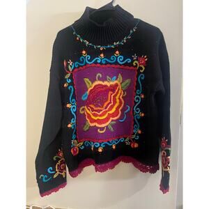 Vintage Oversized Knit Sweater